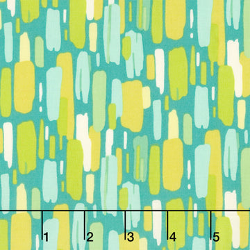 Daisy Crush - Dappled Emerald Yardage