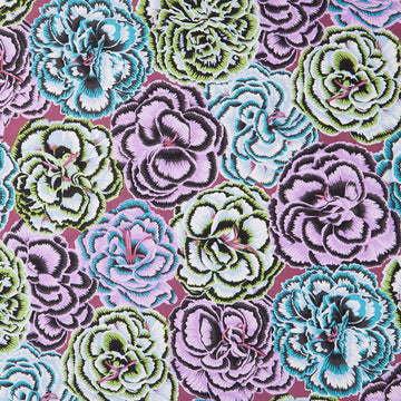 Kaffe Fassett Collective - August 2025 Picotee Carnations Contrast Yardage