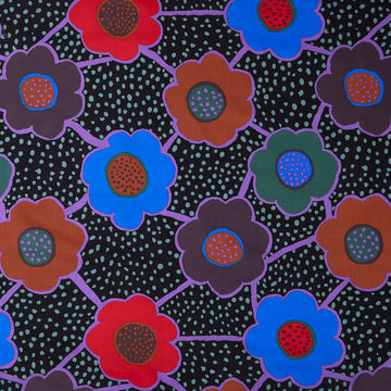 Kaffe Fassett Collective - August 2025 Floral Connections Dark Yardage