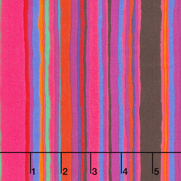 Kaffe Fassett Collective - February 2026 Echo Stripe Red Yardage