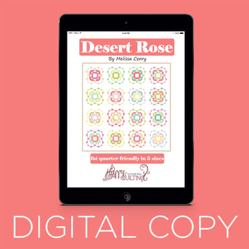 Digital Download - Desert Rose Quilt Pattern
