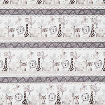 Jungle Romp - Novelty Jungle Stripe Multi Yardage
