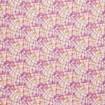 Kaleidoscope 108" - Stained Glass Fuchsia Digitally Printed 108" Wide Backing