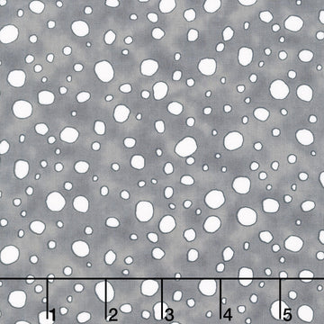 Snow Folks - Snow Gray Yardage
