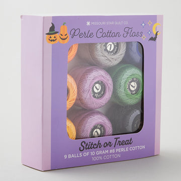 Missouri Star Stitch-or-Treat Perle Cotton Floss Pack