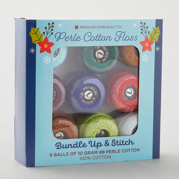 Missouri Star Bundle Up and Stitch Perle Cotton Floss Pack
