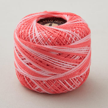Missouri Star #8 Variegated Perle Cotton 10 Gram Ball - Pink (836)