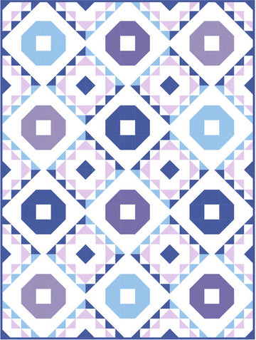 Ice Box - Kona Cotton Free Quilt Pattern by Ariga Mahmoudlou