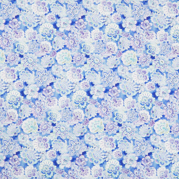 Daydreams - Small Floral Blue Yardage