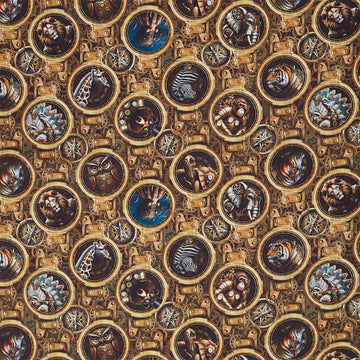 Steampunk Menagerie - Portraits Multi Yardage
