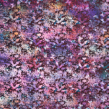Evanescence - Butterflies Magenta Yardage