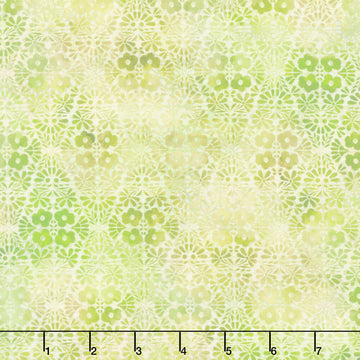 Felicity - Flower Diamond Green Yardage