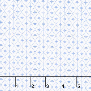 Sanctuary - Diamonds Periwinkle Yardage