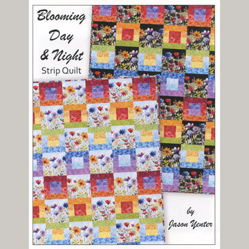 Blooming Day & Night Strip Quilt Pattern