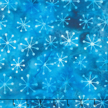 Garden Gate Batiks - Sundial Blue Cornflower Yardage