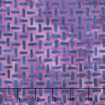 Garden Gate Batiks - Path Purple Urchin Yardage