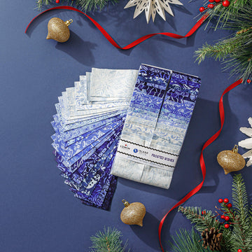Frosted Wishes Batiks Strips