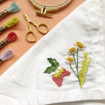Forest Forage Stick and Stitch Embroidery Pattern