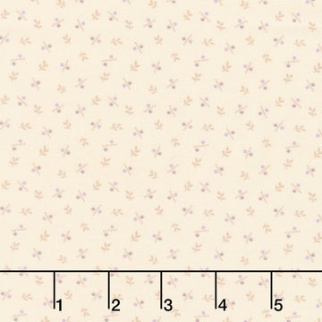 Plumberry Farm - Tossed Plums Cream Yardage
