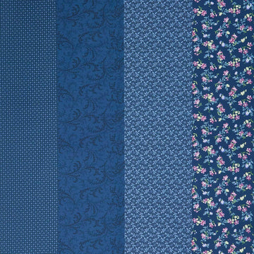 Patrick's Promise - Strip-It 5 1/4" Navy Yardage