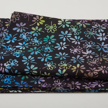 Java Batiks - Daisy Spring Nights Multi 2 Yard Cut