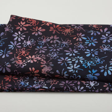 Java Batiks - Daisy Summer Nights Multi 2 Yard Cut