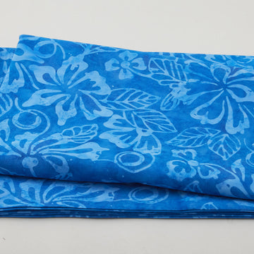 Java Batiks - Blue Love Blue 2 Yard Cut