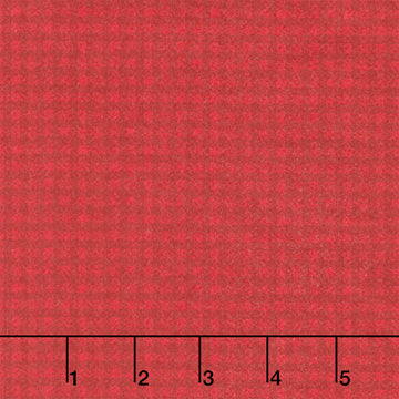 Snowtop Mountain Flannel - Texture Red Yardage