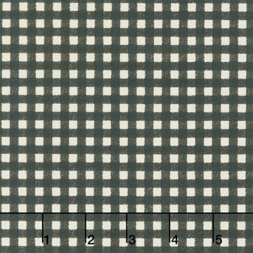 Pumpkin Grove - Gingham Black Yardage