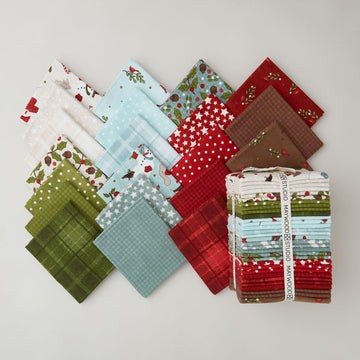 Snowtop Mountain Flannel Fat Quarter Bundle