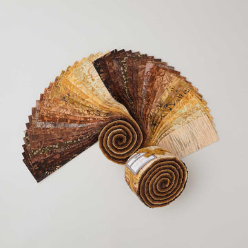 Java Batiks Forest Floor Strips