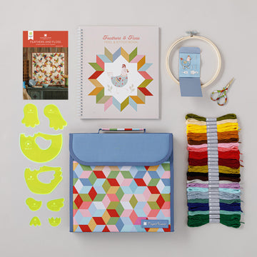 Feathers and Floss Embroidery Kit by Missouri Star