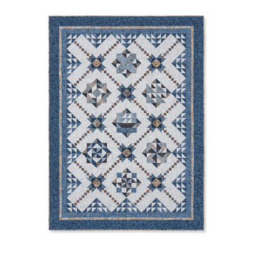 Tonga Lakeside Rough Waters - Complete Block of the Month Kit
