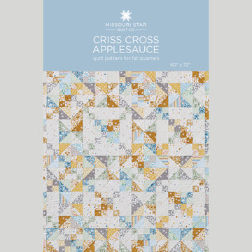 Criss Cross Applesauce Quilt Pattern by Missouri Star