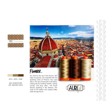 AURIfil™ Color Builder Thread of the Month - Month 11 Florence Brown