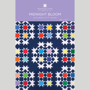 Midnight Bloom Quilt Pattern by Missouri Star
