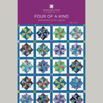 Four of a Kind Quilt Pattern by Missouri Star