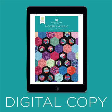 Digital Download - Modern Mosaic Quilt Pattern by Missouri Star