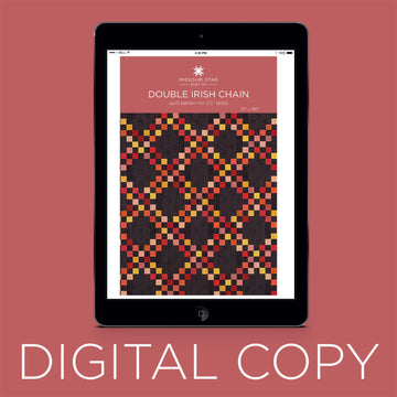 Digital Download - Double Irish Chain Quilt Pattern by Missouri Star