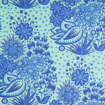 Overdressed - Totem Blue Yardage