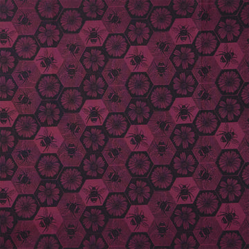 Indelible - Ink Busy Mulberry Yardage