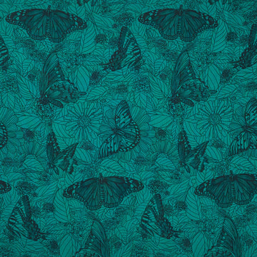 Indelible - Ink Winging It Jade Yardage