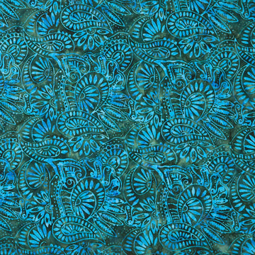 Jasmine Jewels - Paisley Artichoke Yardage
