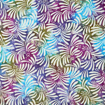 Jasmine Jewels - Fan Amethyst Yardage