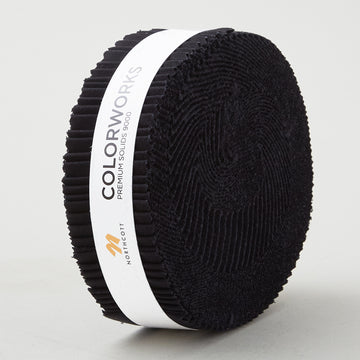 Colorworks Premium Solids Black Micro Strips