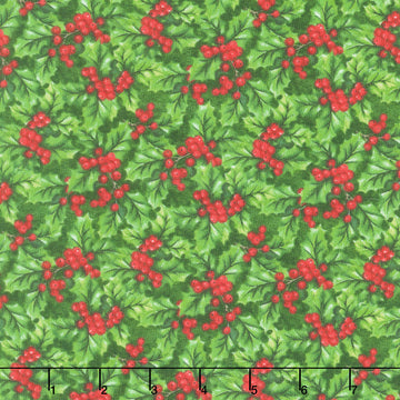 Deck the Halls - Holly Pine Multi Yardage