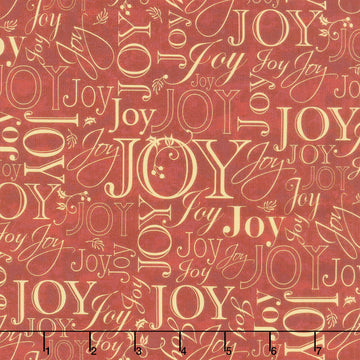 Deck the Halls - Joy Blender Red Yardage