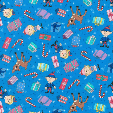 Rudolph the Red-Nosed Reindeer - Presents Blue Yardage