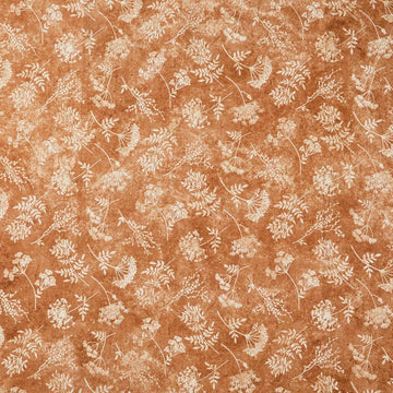 Stonehenge - Organics Floral Toss Sm Rust Yardage