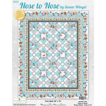 Nose to Nose Quilt Free Quilt Pattern